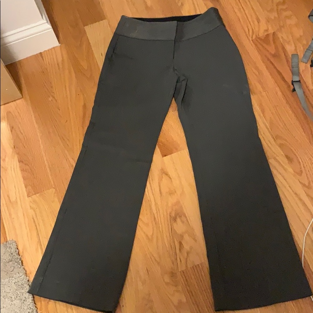 gray express work pants. flared